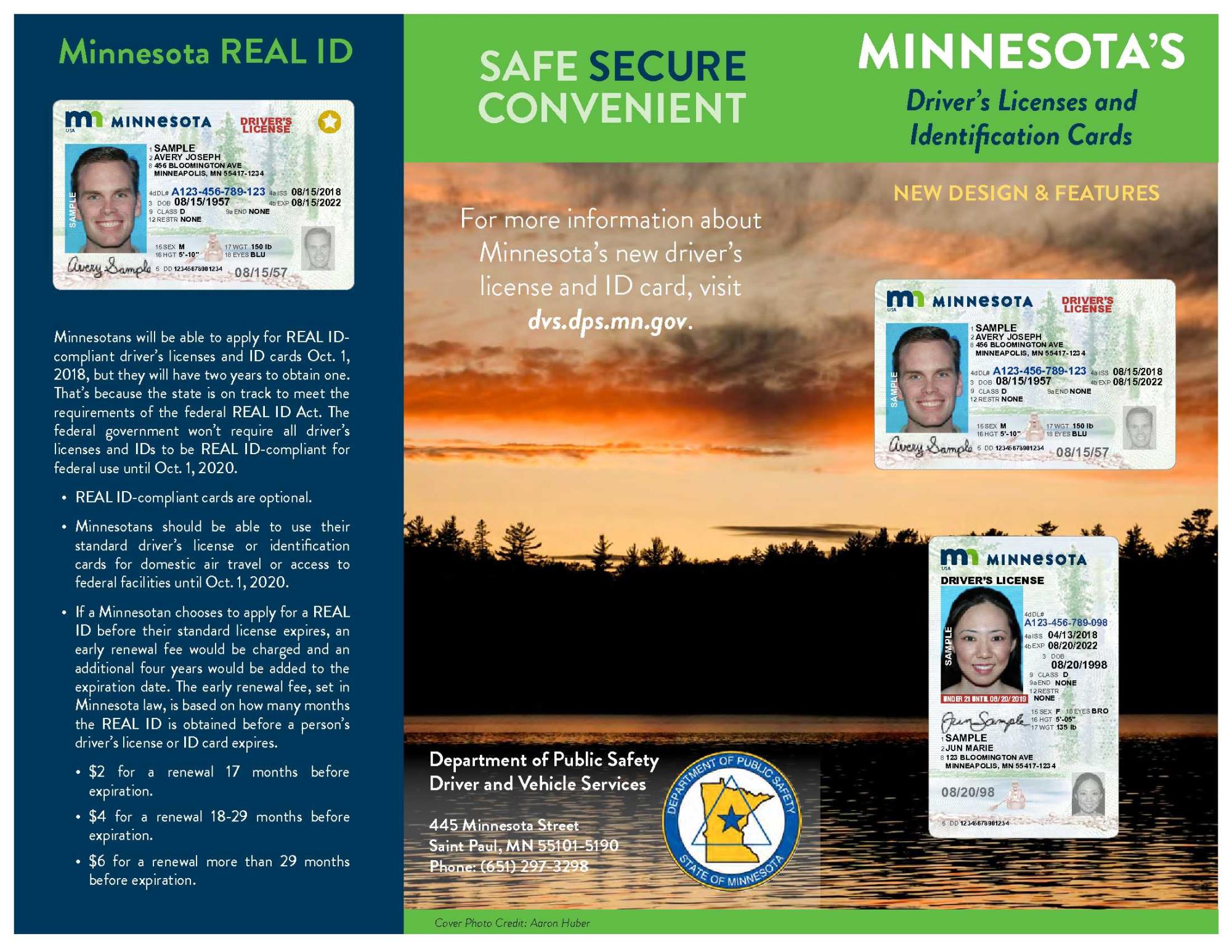 MN license brochure image