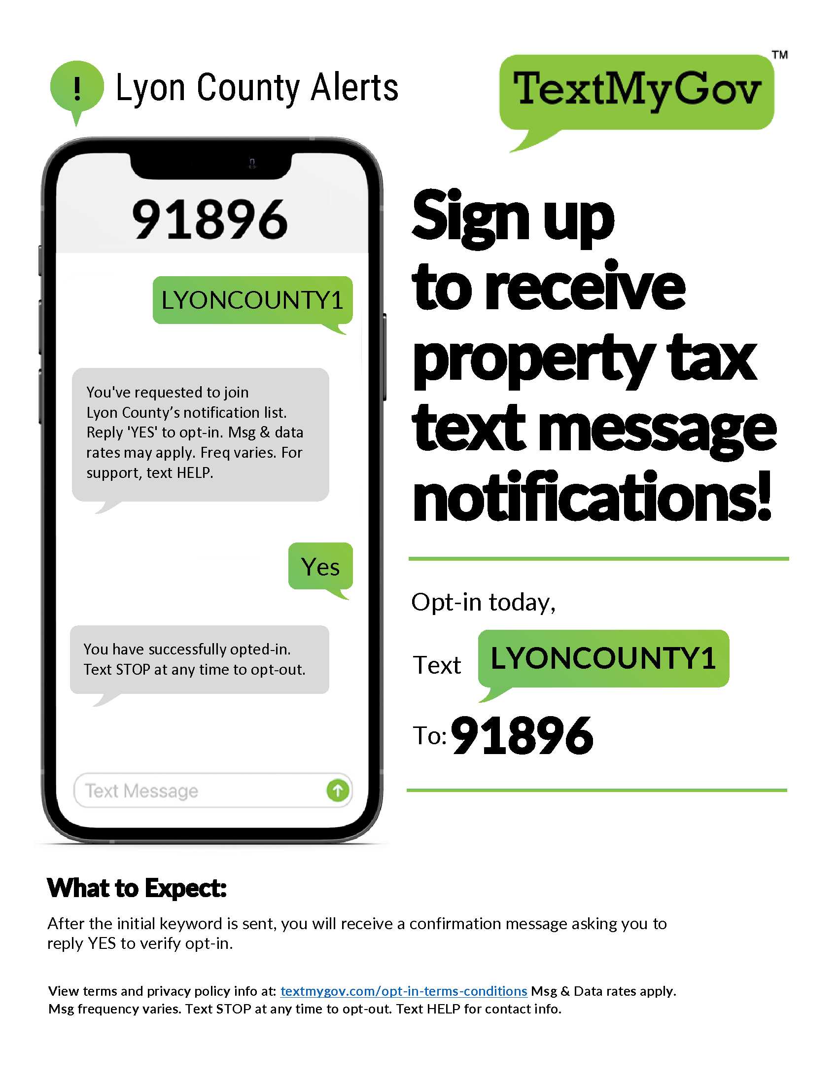 Lyon County, MN_TextMyGov-1-Simple-Alerts-Flyer