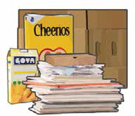 Paper boxes and magazines